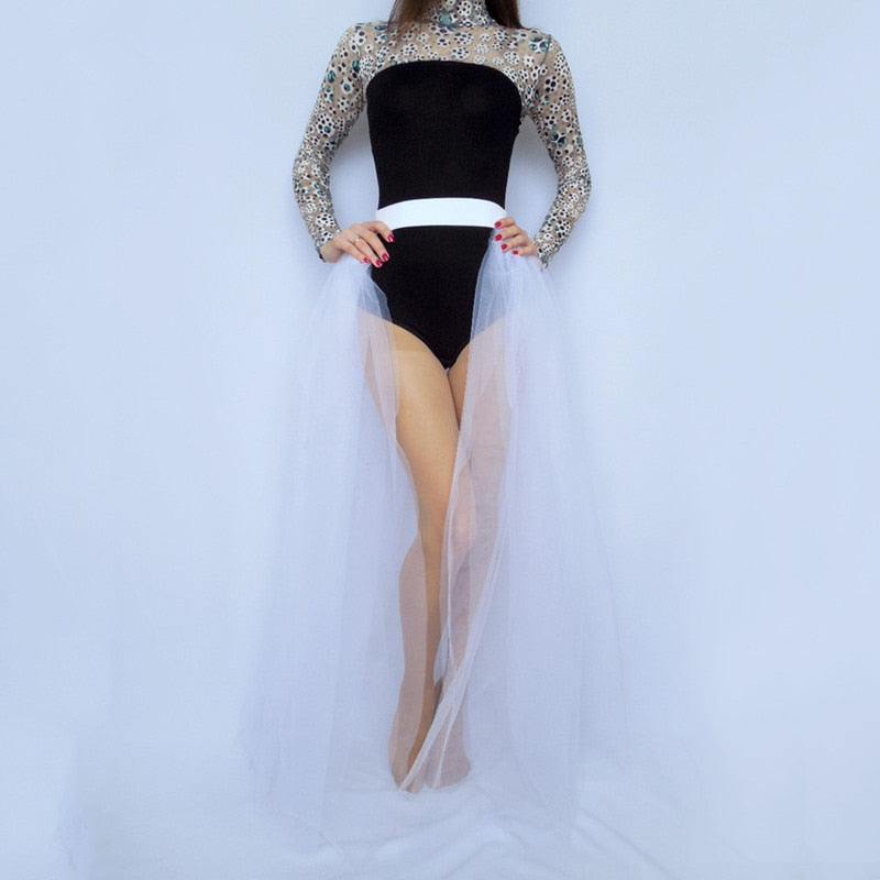 Open Front Skirt ONE SIZE