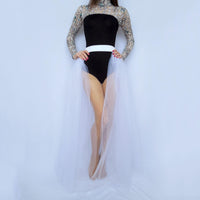 Open Front Skirt ONE SIZE