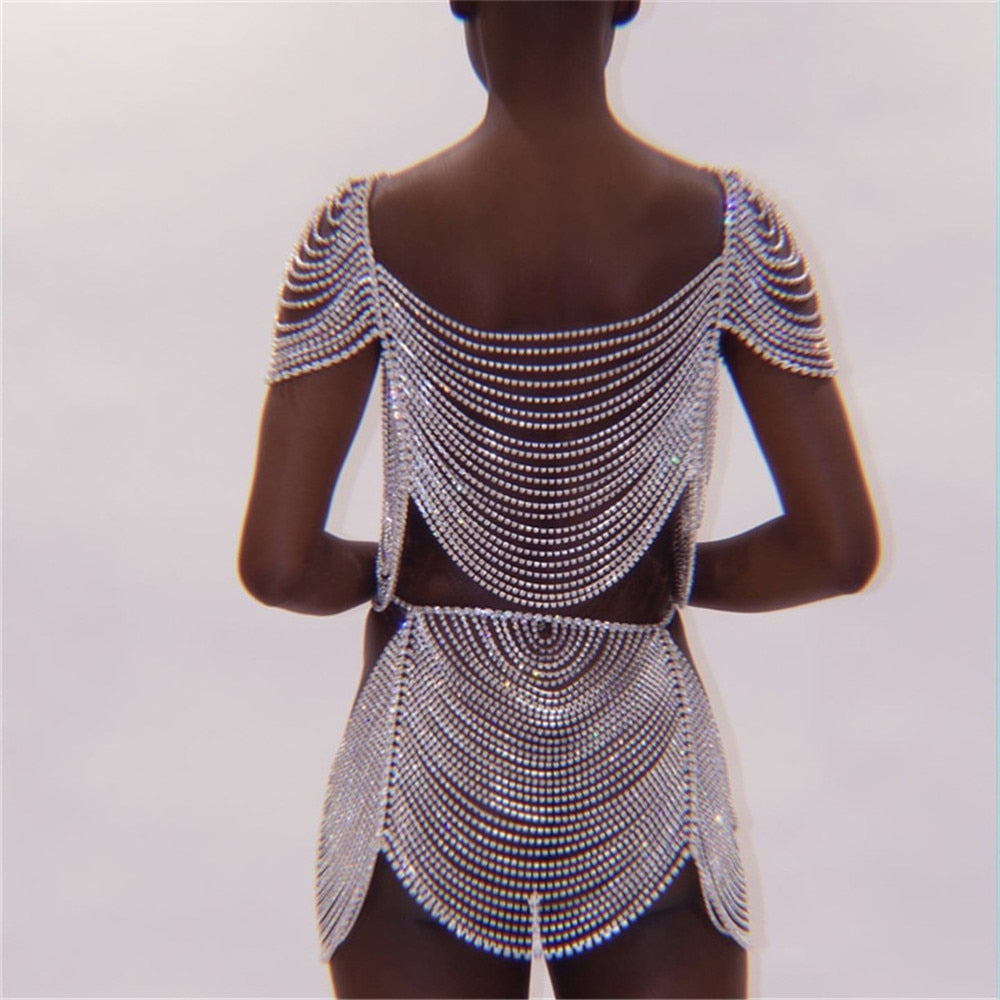 Rhinestone Web Set