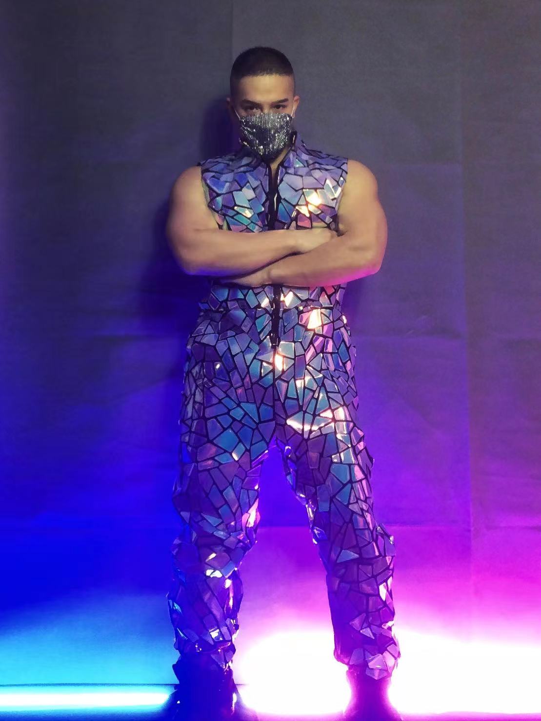 Holo Mens Bodysuit