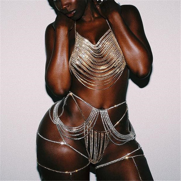 Draped in Crystals Set