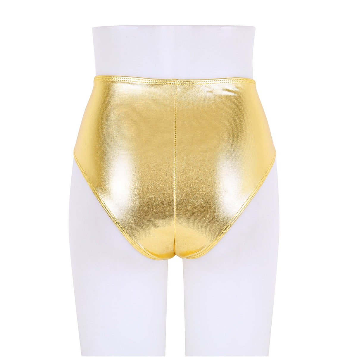 Metallic Cut Out Brief
