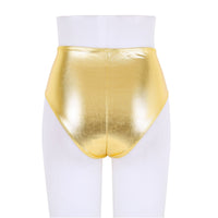 Metallic Cut Out Brief