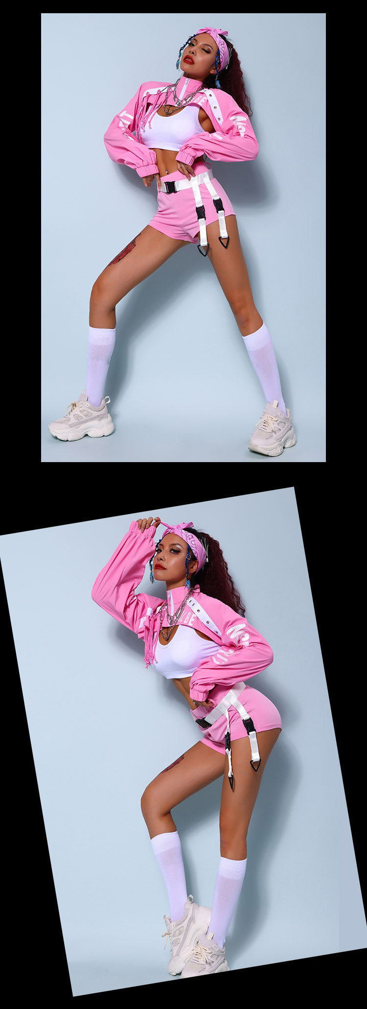 Pink Shorts Sets