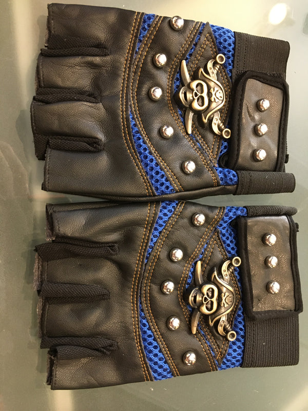 Jolly Roger Fingerless Gloves