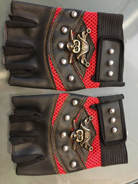 Jolly Roger Fingerless Gloves