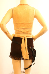 Desert Daisy Wrap Top