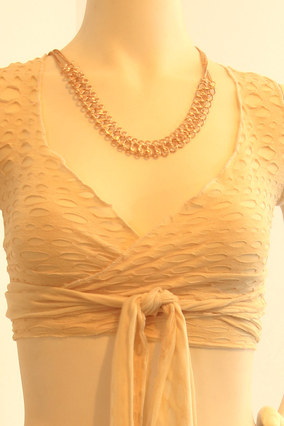 Desert Daisy Wrap Top