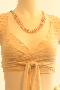 Desert Daisy Wrap Top