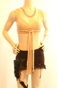 Desert Daisy Wrap Top