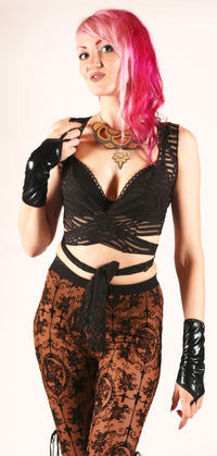 Twisted Delusions Wrap Top