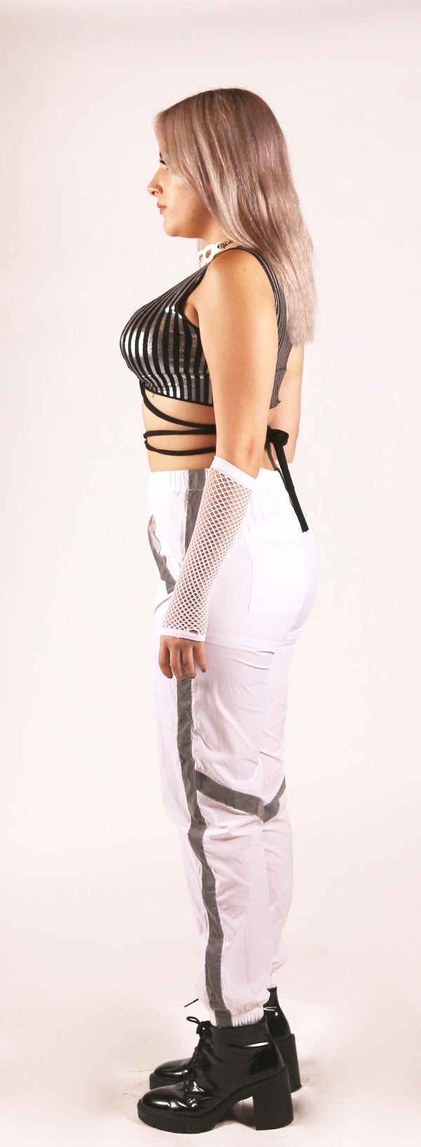 Silver Lining Wrap Top