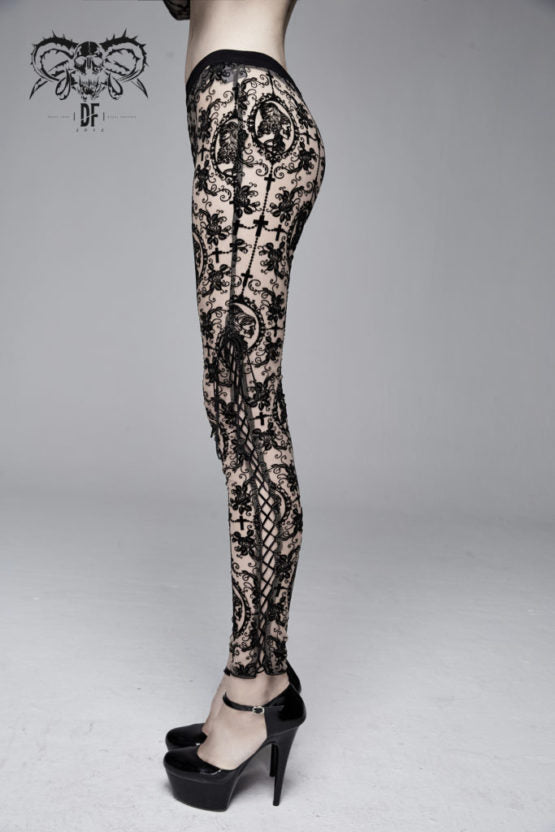 Loved to Death Leggings