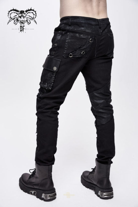 Punk Distressed Pant