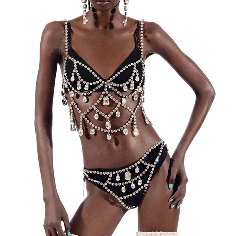 Rhinestone Drip Set