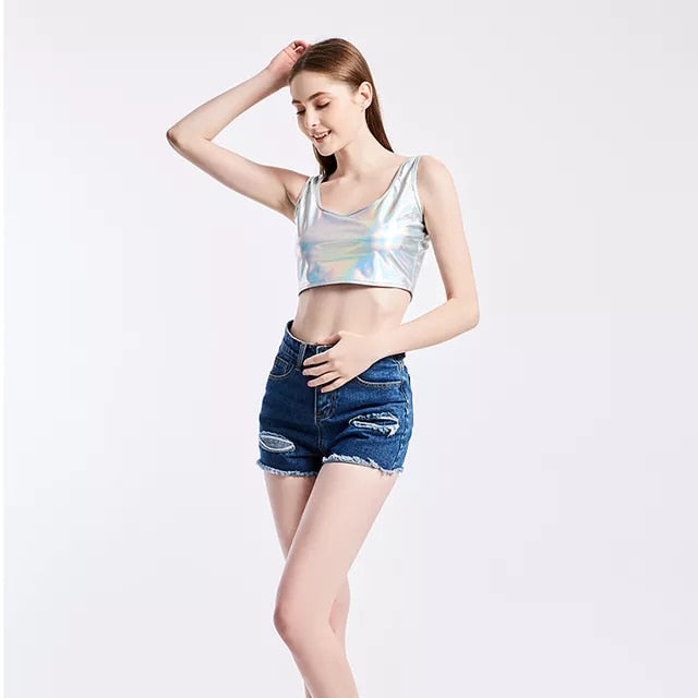 Metallic Tee