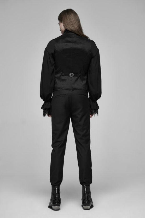 Mens Button Front Vest