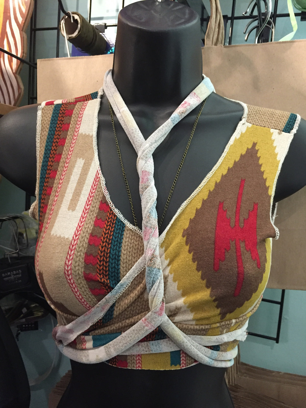 Joshua Tree Wrap Top